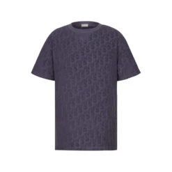 Dior T-Shirt Oblique Navy