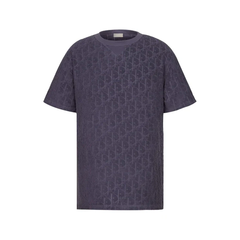 Dior T-Shirt Oblique Navy 1 Dior T-Shirt Oblique Navy