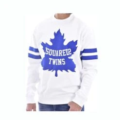 Dsquared Crewneck - Twinsa - White Blue