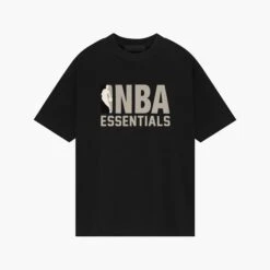 Fear Of God Essentials X NBA T-shirt Noir