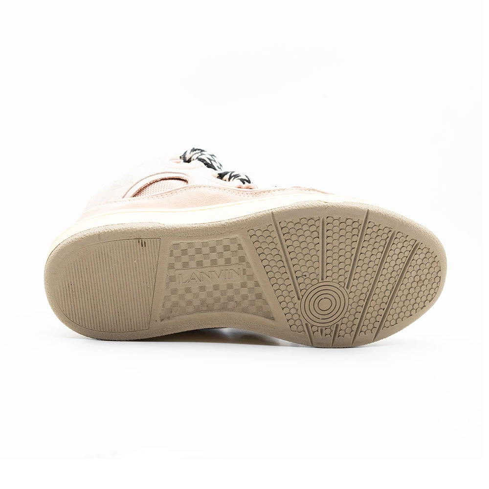 Lanvin Leather Curb Sneaker Pink 9 Lanvin Leather Curb Sneaker Pink – Image 9