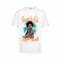 Mister Tee T-shirt Biggie Baby Blanc