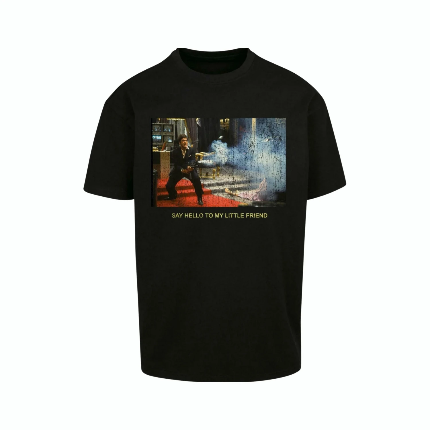 Mister Tee T-shirt Scarface Little Friend Noir 1 Mister Tee T-shirt Scarface Little Friend Noir