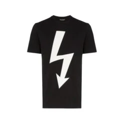 Neil Barrett T-Shirt - Lightning Bolt - White