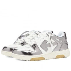 Off-White Out Of Office Mirror Sneaker White/Silver