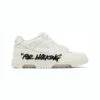 Off-White Out Of Office OOO Low Tops For Walking White Black