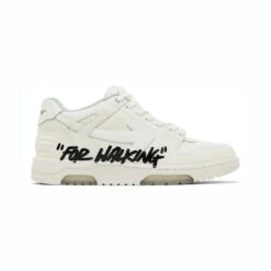 Off-White Out Of Office OOO Low Tops For Walking White Black
