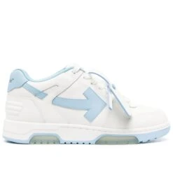 Off-White Out Of Office OOO White Light Blue