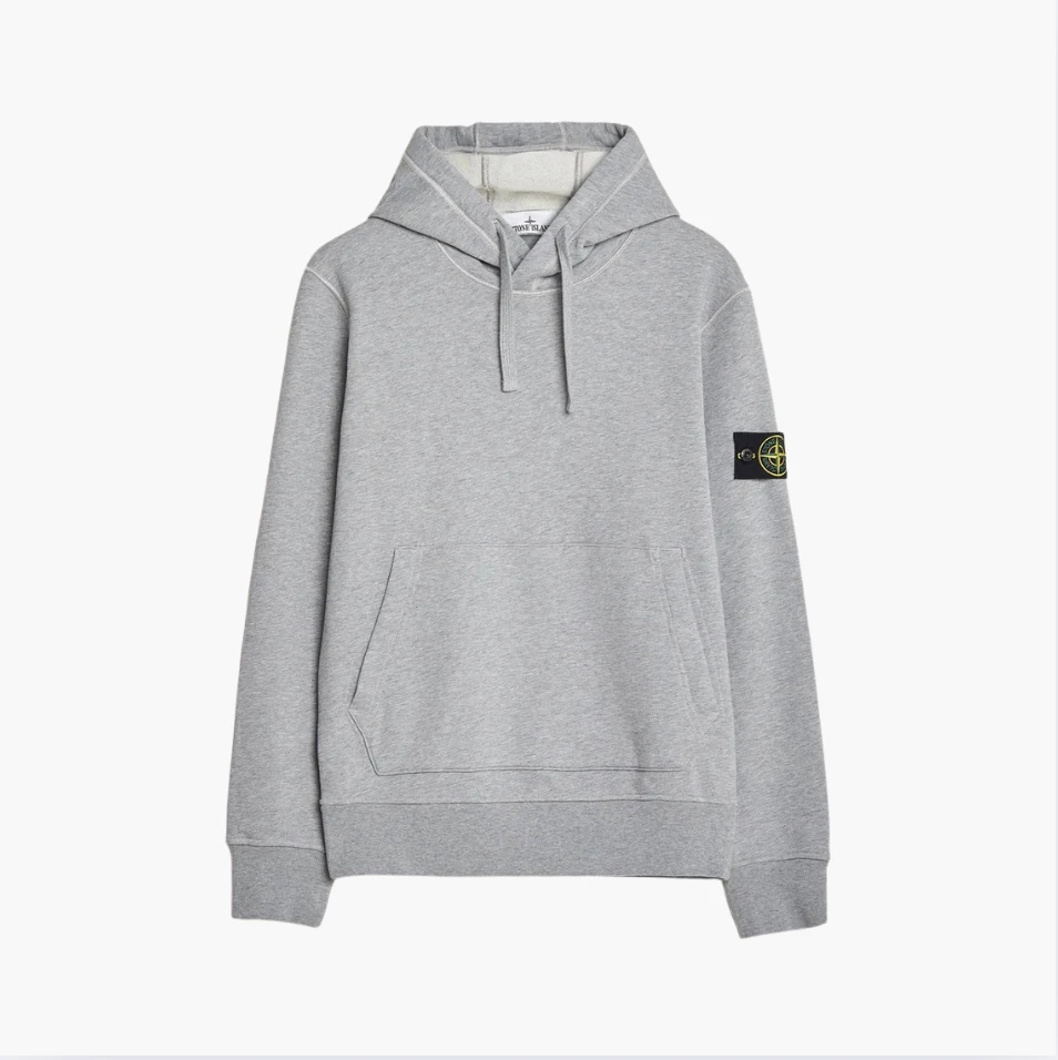 Stone Island Hoodie - Grey 1 Stone Island Hoodie - Grey