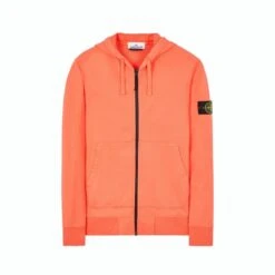 Stone Island Hoodie - Zip - Corail