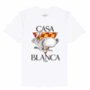 Casablanca T-shirt Casa Sport Blanc