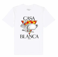 Casablanca T-shirt Casa Sport Blanc
